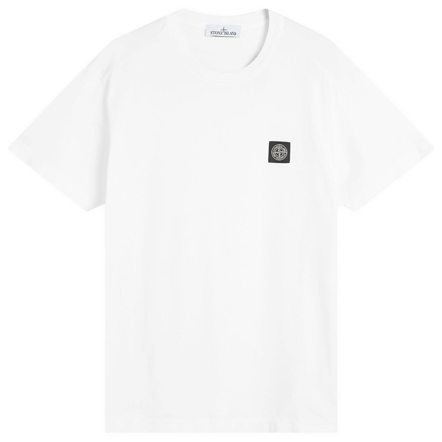 T-paita Stone Island Patch Logo T-Shirt, Size Large Valkoinen | K2S152100027-V0001, 0