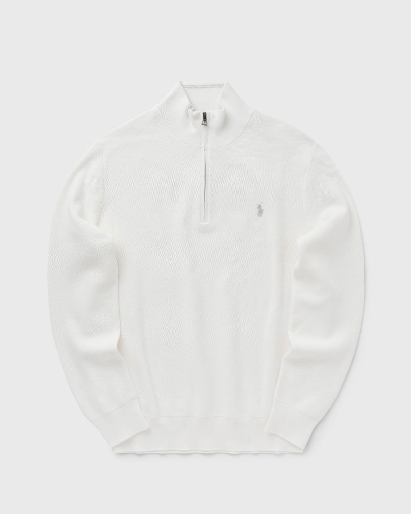 Villapaita Polo by Ralph Lauren Polo Ralph Lauren Quarter-Zip Pullover Valkoinen | 710932304502