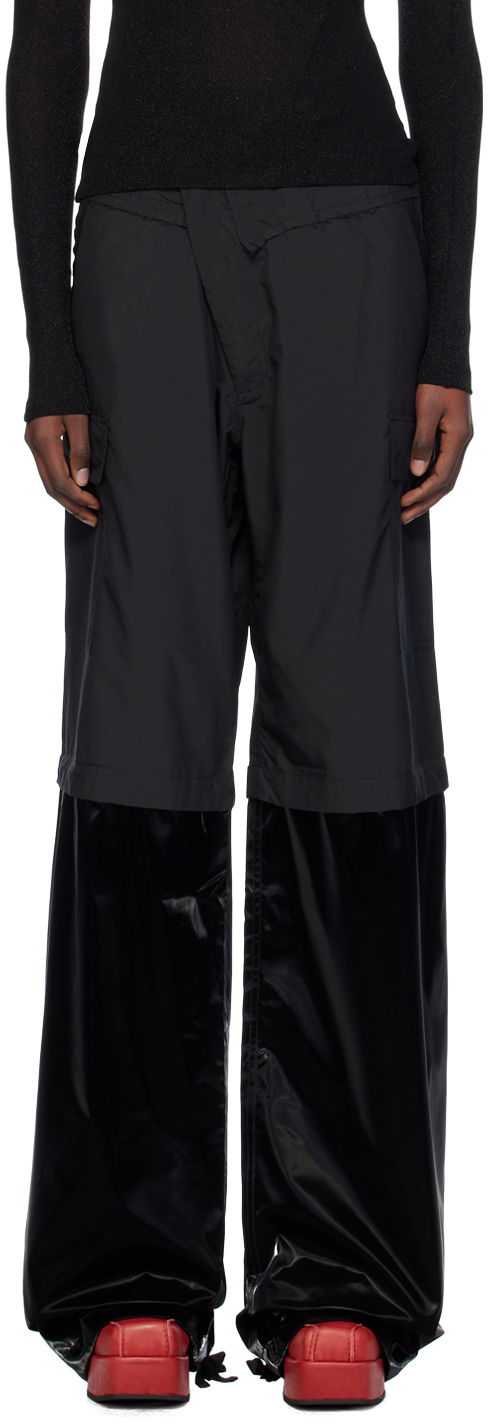 Cargo housut Ottolinger Ottolinger Baggy Cargo Pants Musta | 1060801921