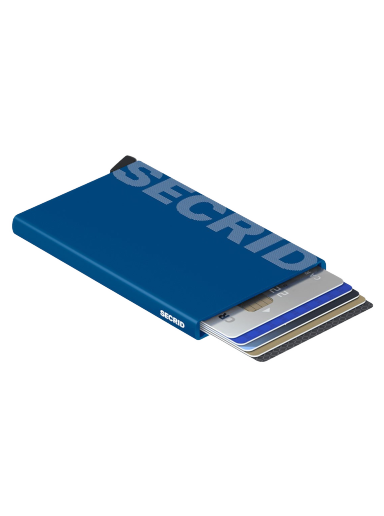 Lompakko Secrid Cardprotector "Laser Logo Blue" Tummansininen | CLa-Logo-Blue