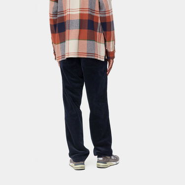 Housut Carhartt WIP Simple Pant "Dark Navy rinsed" Tummansininen | I027217_1C_02, 2