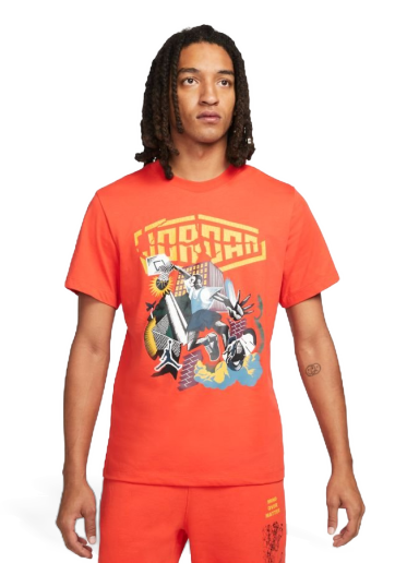 T-paita Jordan Sport Dna Red Tee Punainen | DC9783-673