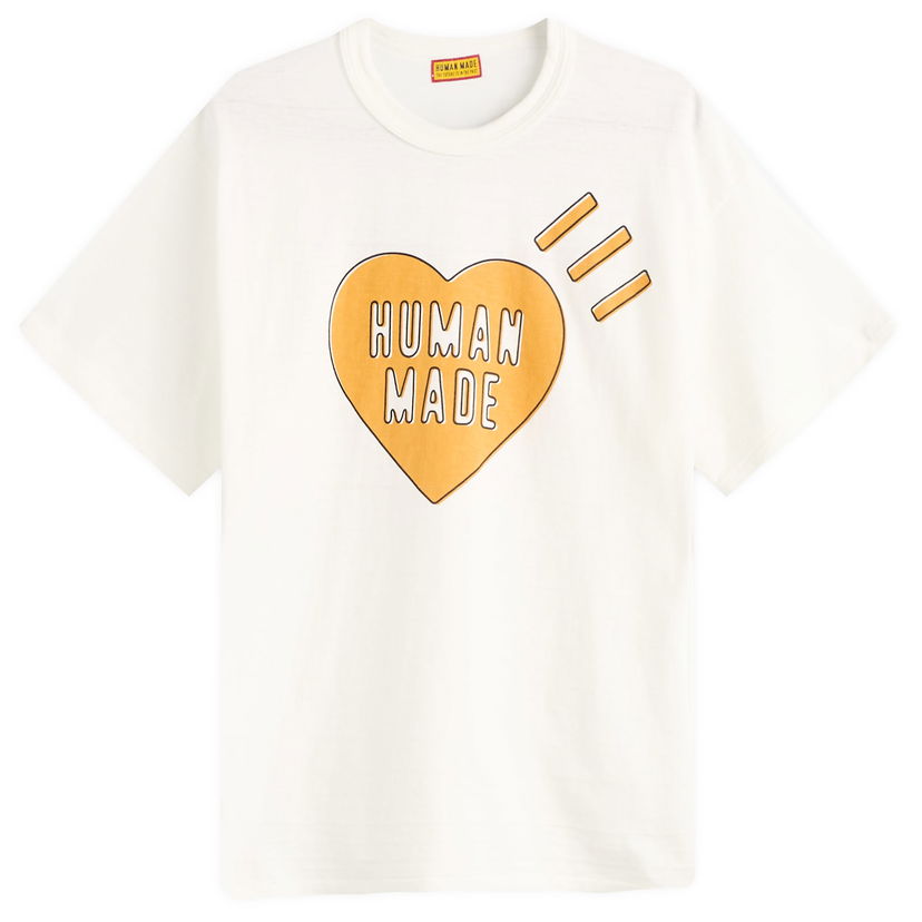 T-paita Human Made Human Made Heart Graphic T-Shirt, Size Large Valkoinen | HM30TE002-WHT