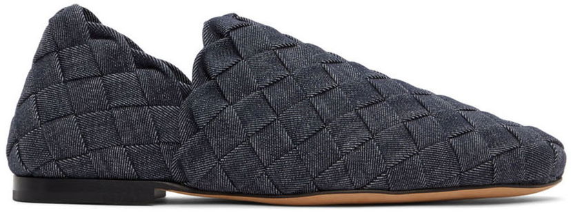 Tennarit ja kengät Bottega Veneta Bottega Veneta Mattelassé Denim Loafers Sininen | 620304 V27B0