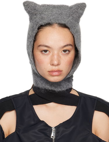 Huivi Coperni Coperni Knitted Horn Balaclava Harmaa | COPSA06Y3005, 0