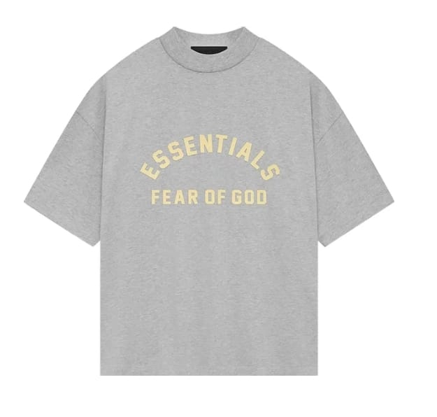 T-paita Fear of God Essentials Crewneck T-Shirt Harmaa | 125SP242006F, 0