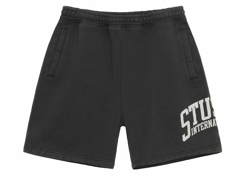 Shortsit Stüssy Fleece Shorts Musta | 112318