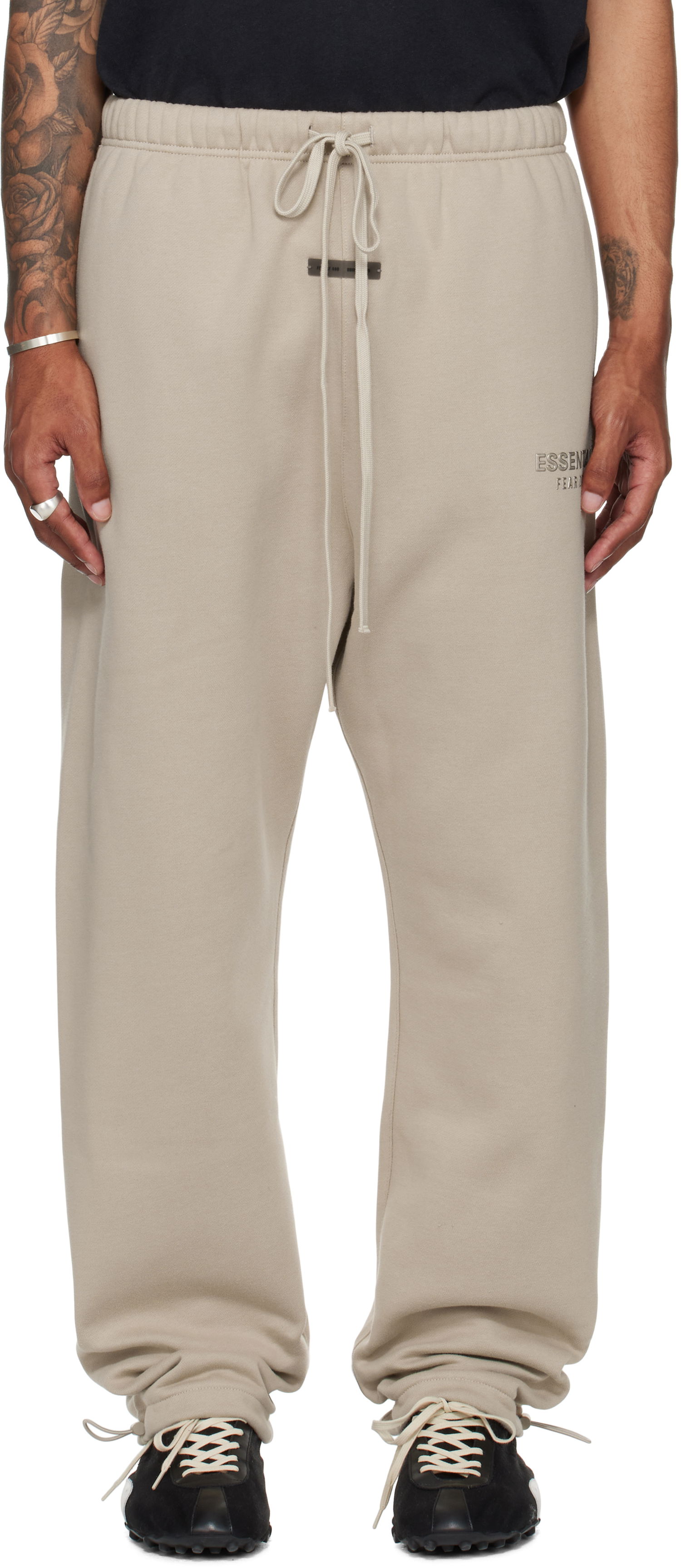 Verryttelyhousut Fear of God Fear of God ESSENTIALS Relaxed Fleece Sweatpants Beige | 130SP258221F, 0