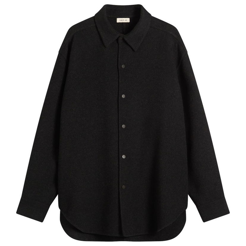 Paita Fear of God Fear of God Overshirt Musta | FG25FW60-605DWC-021