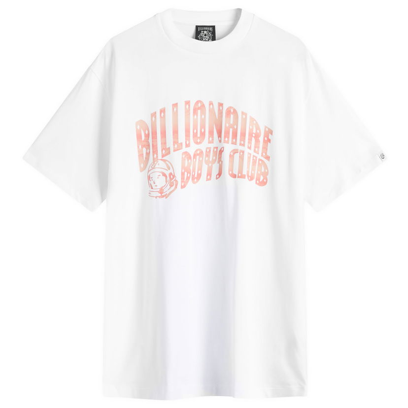 T-paita BILLIONAIRE BOYS CLUB Mountain Fill Arch Logo T-Shirt, Size Large Valkoinen | B25154-WHT