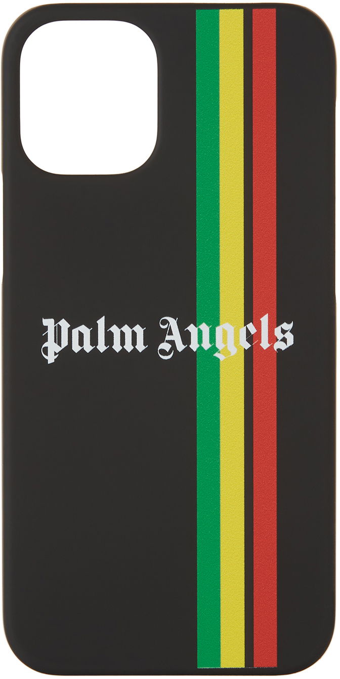 Gadget Palm Angels Stripe iPhone 12 Mini Case Musta | PMPA029S21PLA0051001