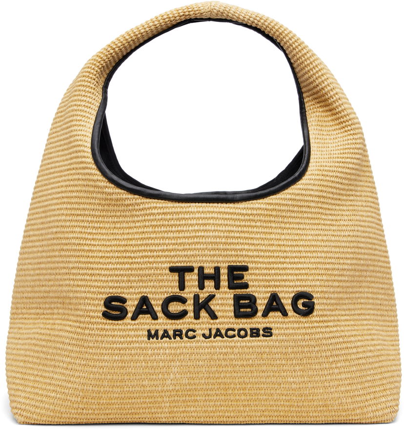 Käsilaukku Marc Jacobs Marc Jacobs 'The Woven Sack Bag' Tote Beige | 2S4HSH053H03