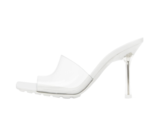 Tennarit ja kengät Bottega Veneta Stretch Mules "Transparent" Valkoinen | 708896 V2AS0