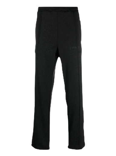 Verryttelyhousut Palm Angels Tuxedo Leopard Track Pants Musta | PMCJ004F22FAB0021001