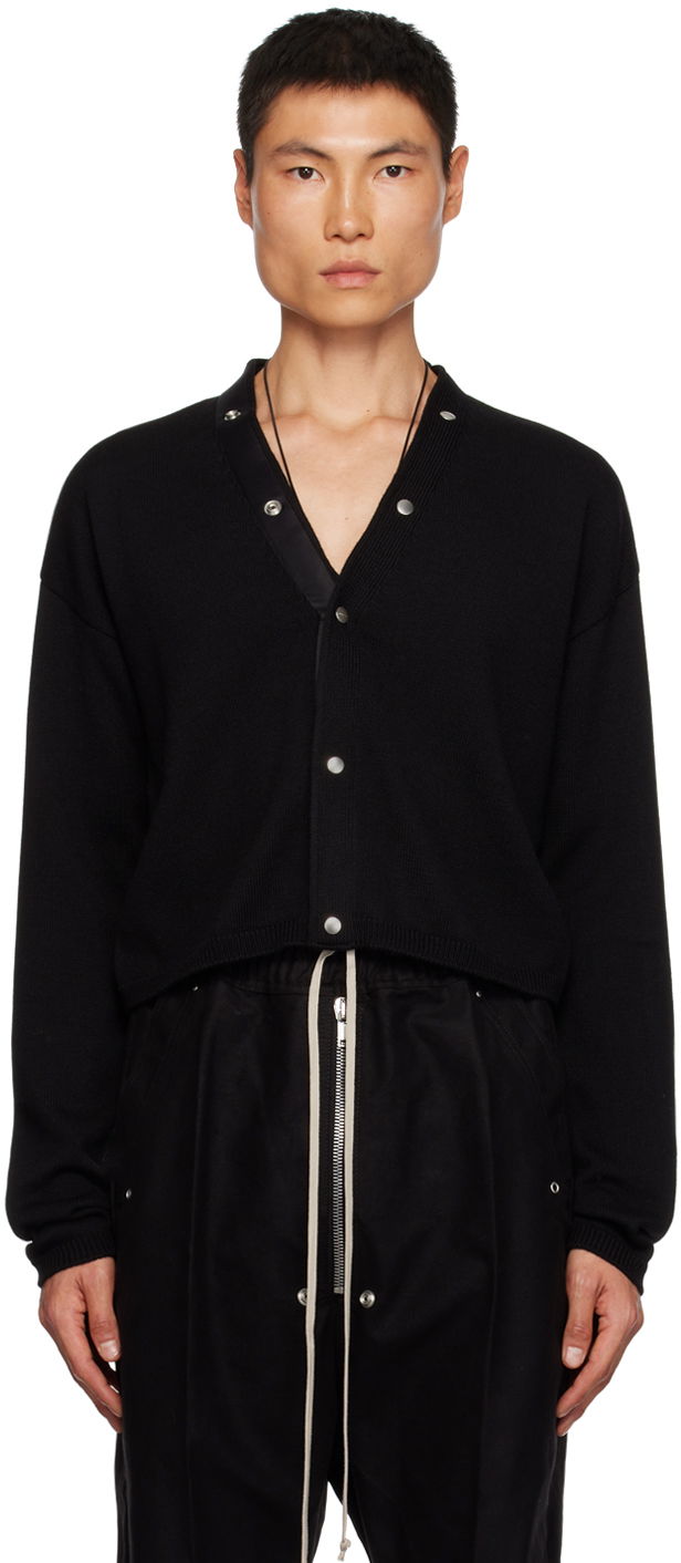Villapaita Rick Owens Peter Cardigan Musta | RU02C7606 M, 0