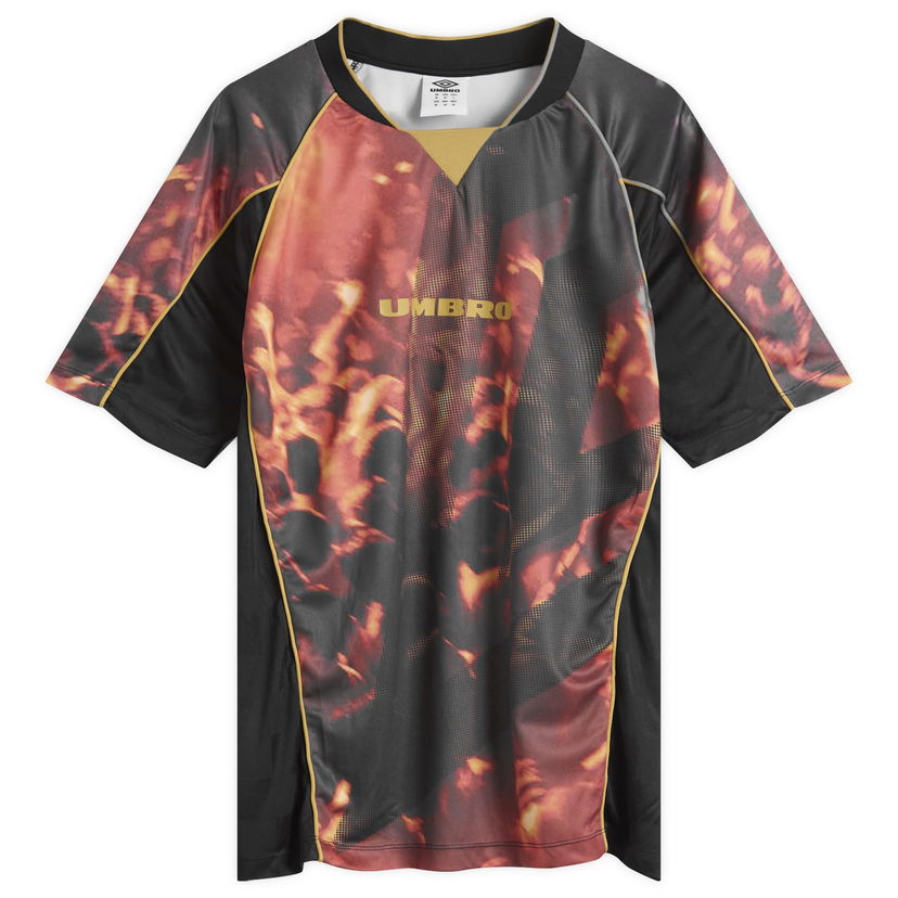 T-paita Umbro Panelled Raglan T-Shirt Musta | 66704U-060