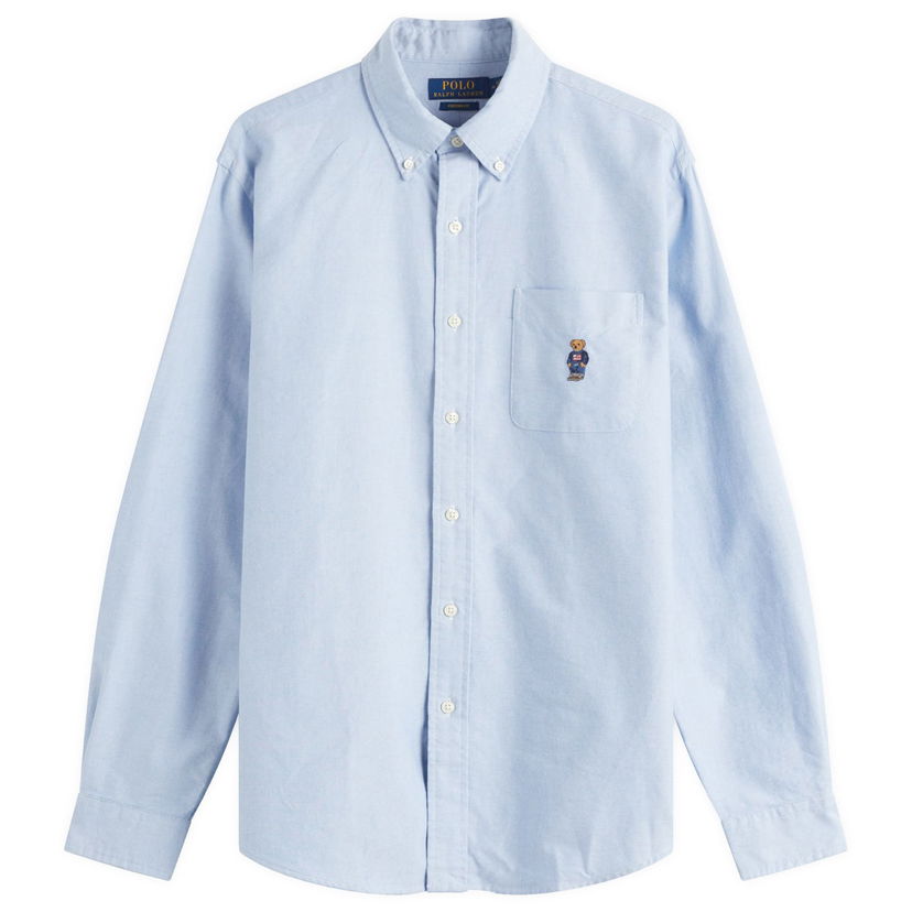 Paita Polo by Ralph Lauren Ralph Lauren Men's Custom Fit Shirt, Size Large Sininen | 710968934001