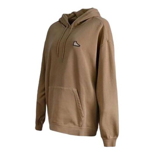 Huppari Converse Loose Fit Patch Hoodie Ruskea | 10025457-A03