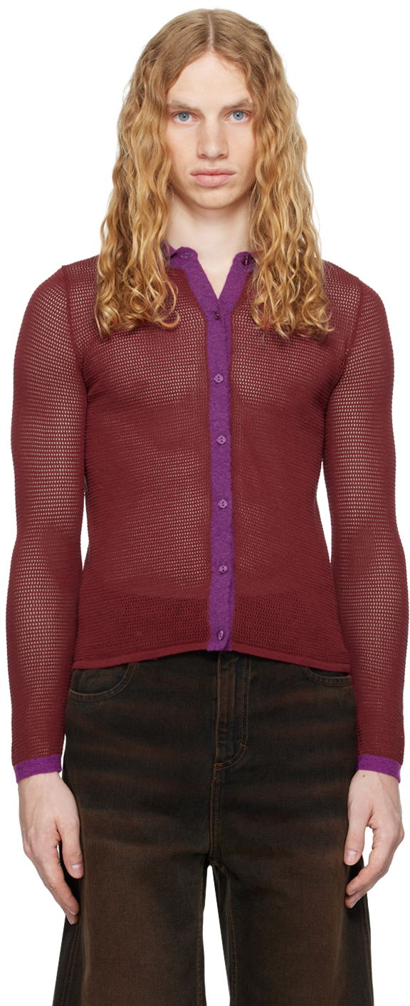 Paita Eckhaus Latta Long Sleeve T-shirt Punainen | 8087-EL-PF24-O - ORCHID