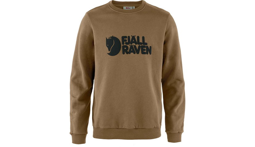 Huppari FJÄLLRÄVEN Logo Crewneck Sweater Ruskea | F84142-265