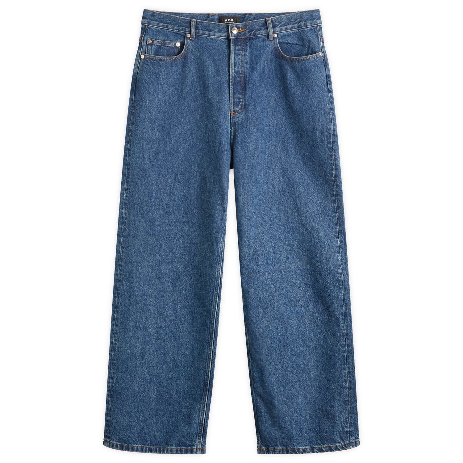 Jeans A.P.C. A.P.C. Aaron Wide Leg Jeans 30 Sininen | COHJK-H09182-IAL, 1
