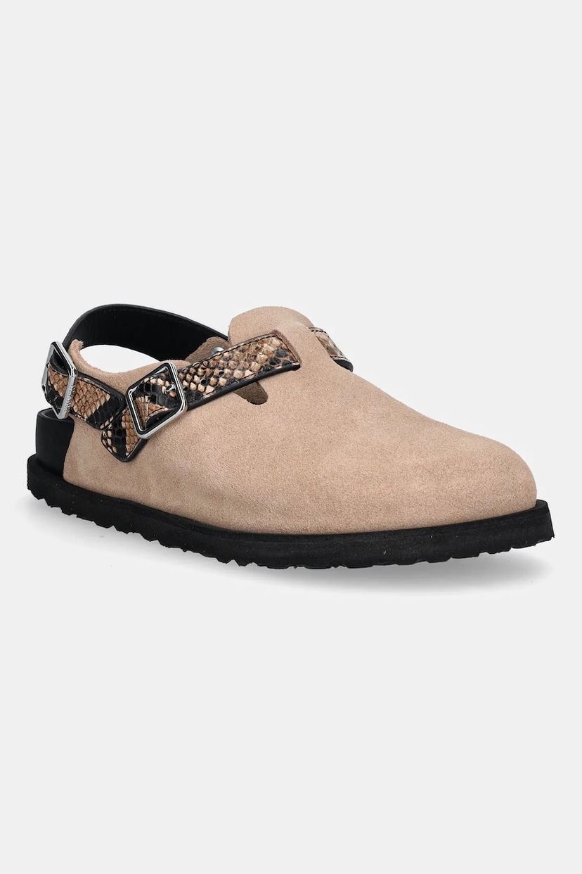 Tennarit ja kengät Birkenstock 1774 Tokio EXQ LE Suede Sandals Beige | 1030012