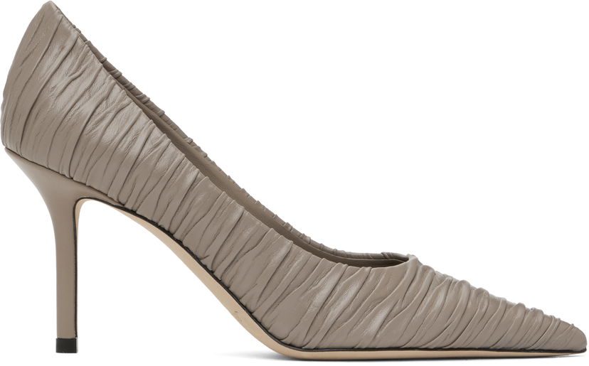 Tennarit ja kengät Jimmy Choo Jimmy Choo Love 85 Ruched Pumps Harmaa | LOVE 85