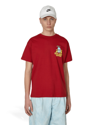 T-paita Sky High Farm Flatbush Printed T-Shirt Punainen | SHF03T002 1