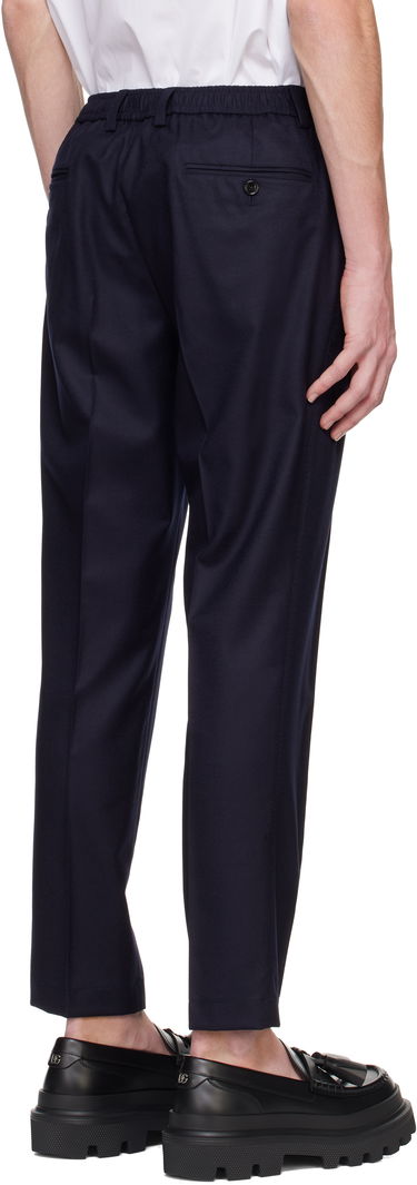 Housut Dolce & Gabbana Tailored Flannel Trousers Sininen | GW13ETFU21Q, 2