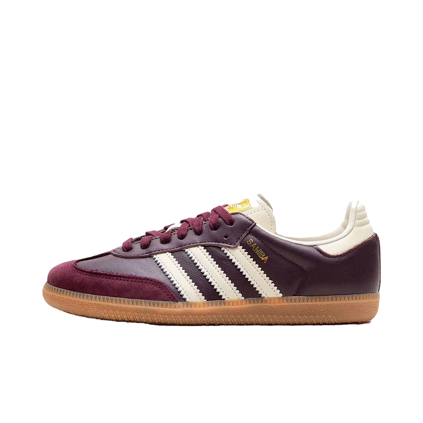 Tennarit ja kengät adidas Originals adidas Samba OG W "Maroon Cream White" Burgundia | ID0477