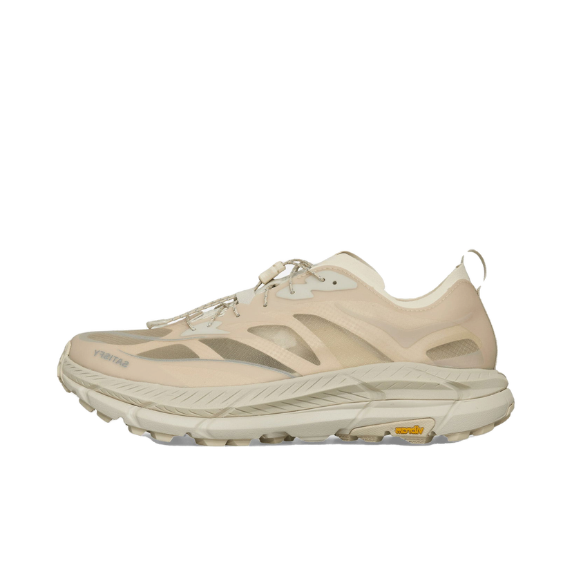 Juoksu Hoka One One Mafate Speed 4 Lite Beige | 1157050-BONE