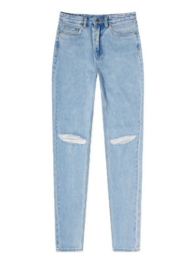 Jeans Ksubi Playback Authentik Trashed Denim Jeans Sininen | WCO23DJ002