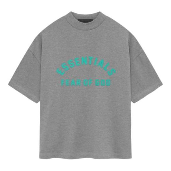 T-paita Fear of God Essentials Crewneck T-Shirt Harmaa | 125SP242003F