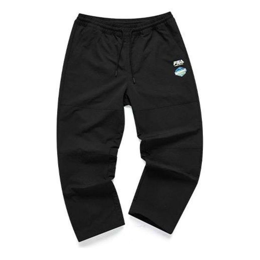 Verryttelyhousut FILA Fusion Mesh Panel Loose Fit Woven Pants Musta | T11M125801F-BK