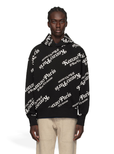 Huppari KENZO Paris VERDY Edition Hoodie Musta | FE58SW0074MG