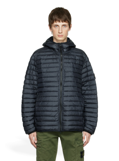 Puffer takki Stone Island Nylon Down Jacket Tummansininen | 771540324