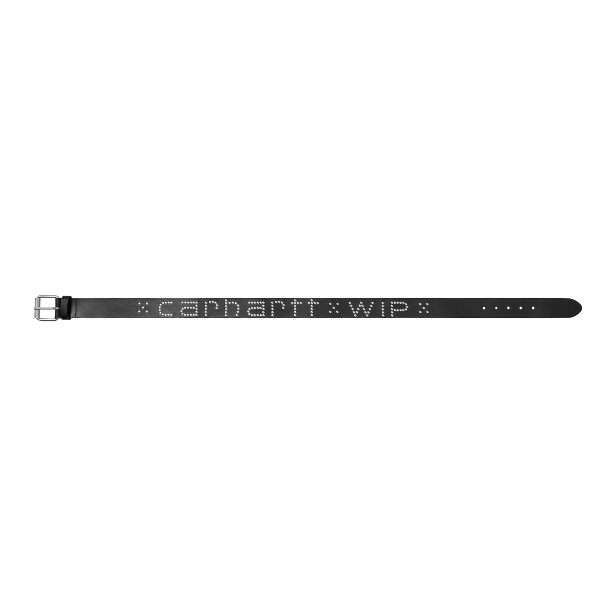 Vyöt Carhartt WIP Black Studded Script Belt Musta | I034422_6, 1