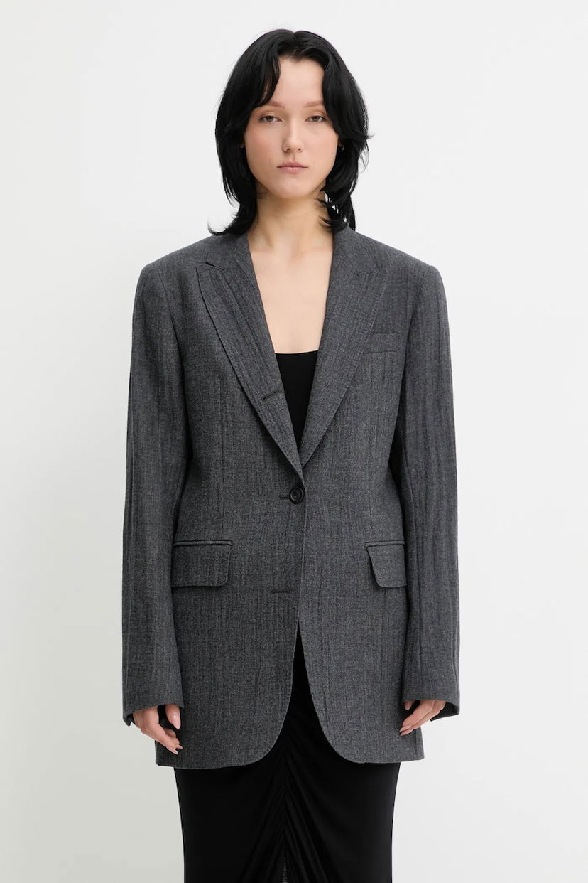 Takki OUR LEGACY Our Legacy Cutaway Blazer Harmaa | W4250CS