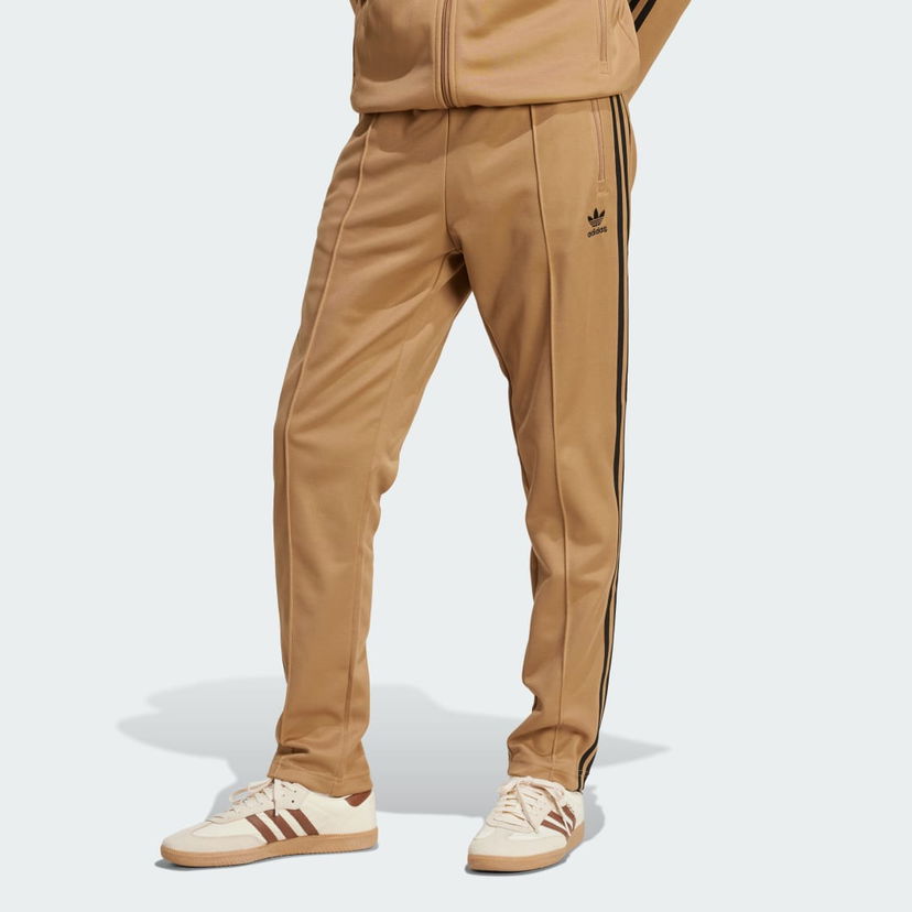 Verryttelyhousut adidas Performance Adicolor Classics Beckenbauer Track Pants Ruskea | JY1276