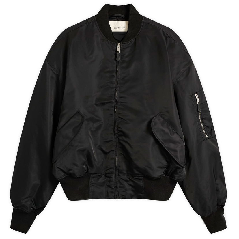 Bomber-takki Entire Studios Broad Bomber Jacket, Size Large Musta | ESU-W25-1044-OI