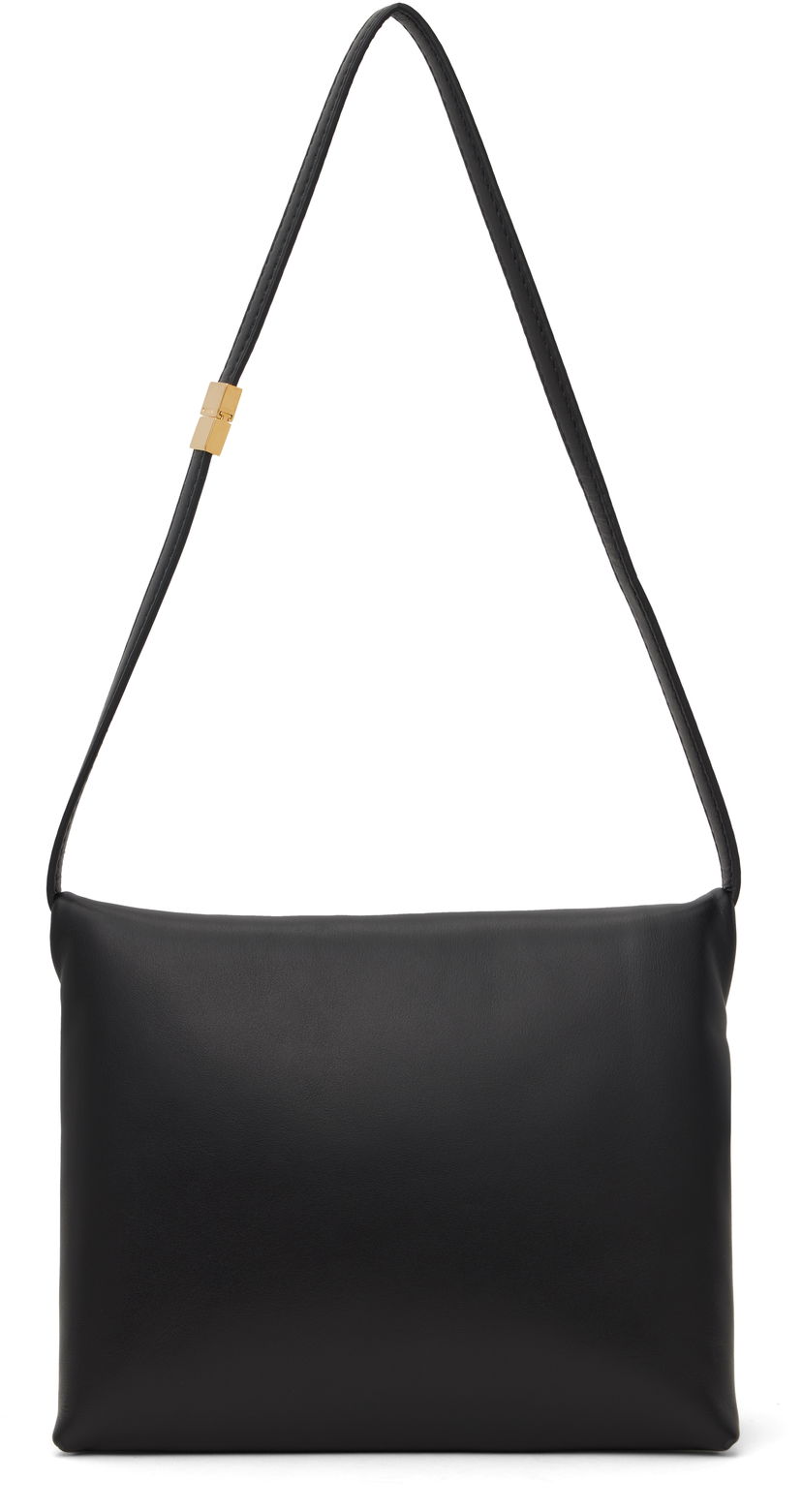 Käsilaukku Marni Marni Soft Calf Leather Pochette Bag Musta | PHMO0032U0P529800N99