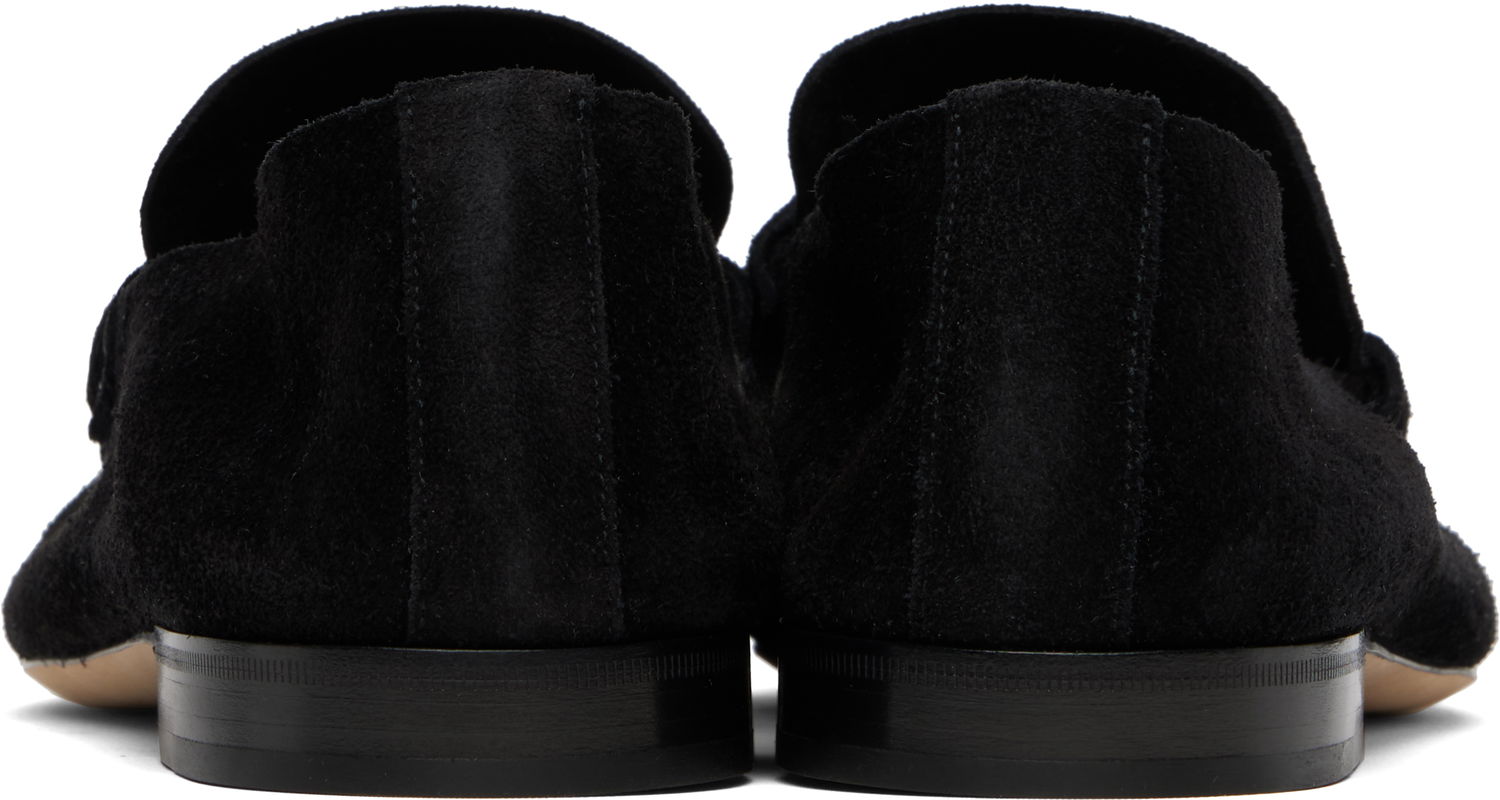 Tennarit ja kengät The Row The Row Soft Suede Loafers Musta | F1626-L305, 1