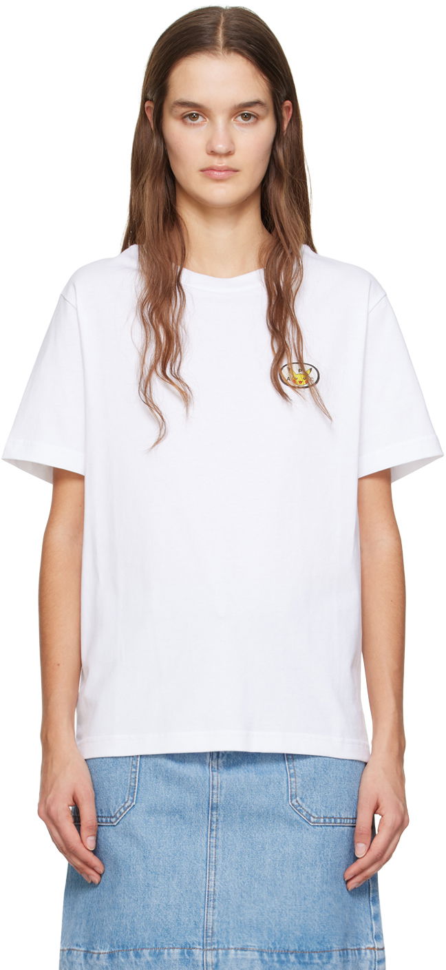 T-paita A.P.C. Patch T-Shirt Valkoinen | COGYB-M26308, 0