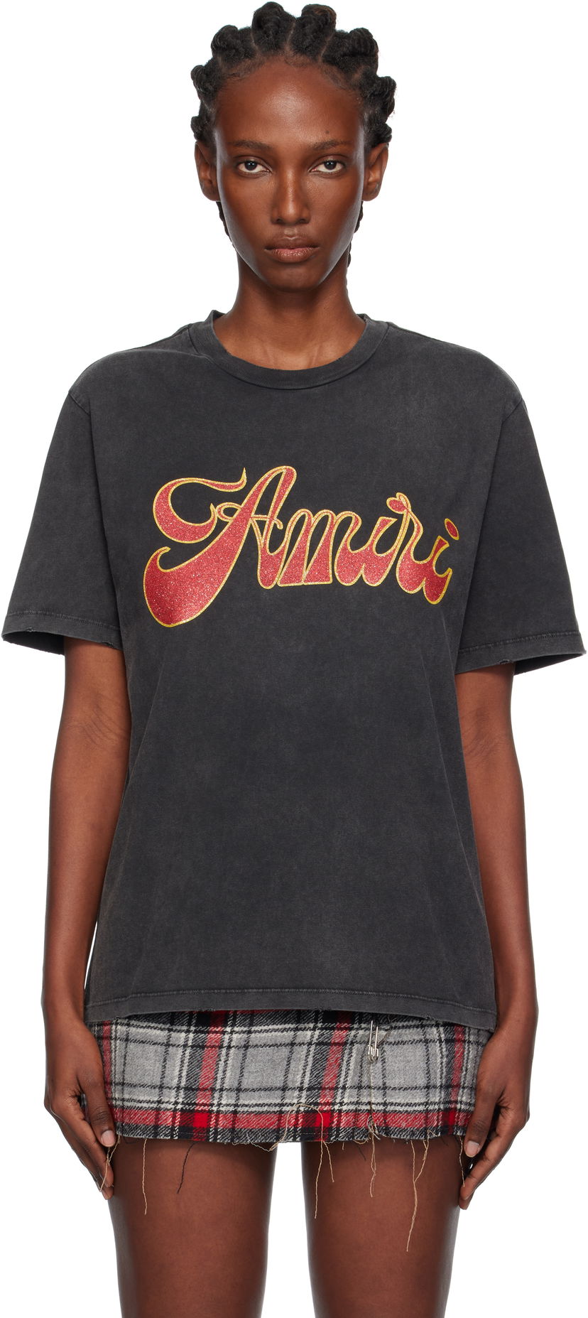 T-paita AMIRI Groovy T-Shirt by AMIRI Musta | AMJYTE1246