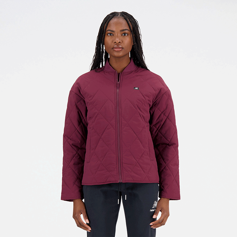 Takki New Balance Jacket Burgundia | WJ33504NBY, 0