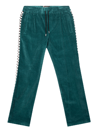 Housut Just Don Plain Corduroy Pants Vihreä | 31JUSP01Y 218504