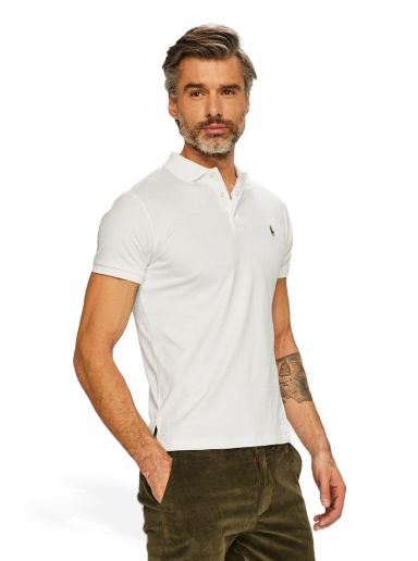 Poolopaita Polo by Ralph Lauren Polo Shirt Valkoinen | 710685514001