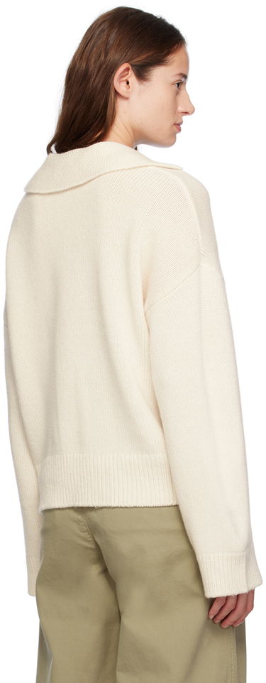 Villapaita rag & bone rag & bone Danica Polo Sweater Valkoinen | WAS24F003CA03, 2