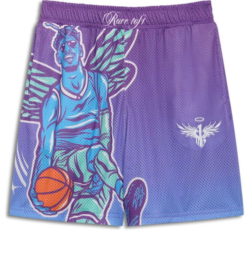 Shortsit Puma Melo Graphic Basketball Shorts Violetti | 627745-01