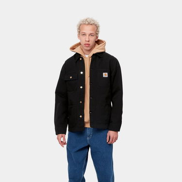 Takit Carhartt WIP Michigan Coat (Summer) "Black rinsed" Musta | I031519_00E_02, 0